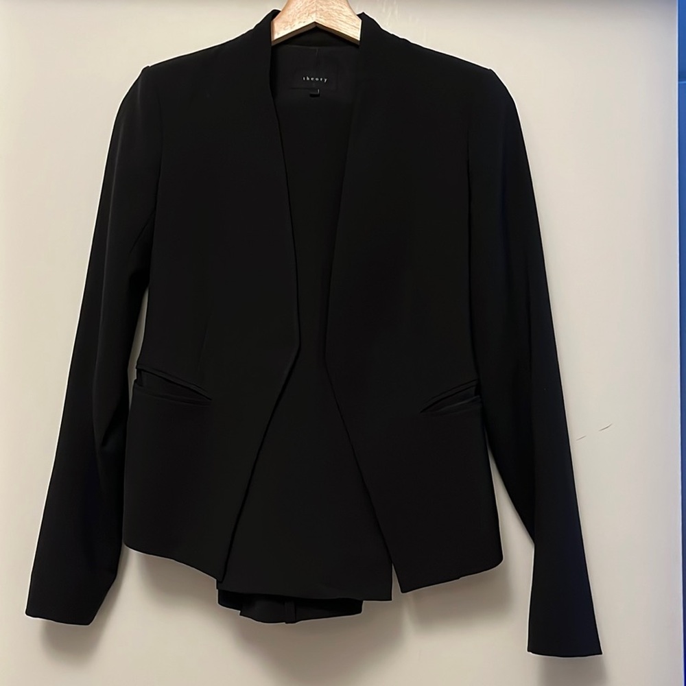 Matching black blazer for black dress pants in my other listing